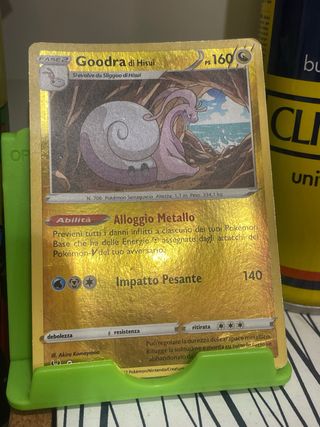 Card pokemon rara goodra di hisui