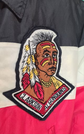 Chaqueta Bomber años 80 Shain Clarkson Algonquins