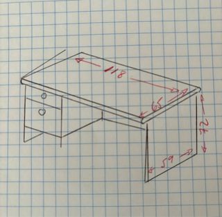 Mesa de Escritorio Madera