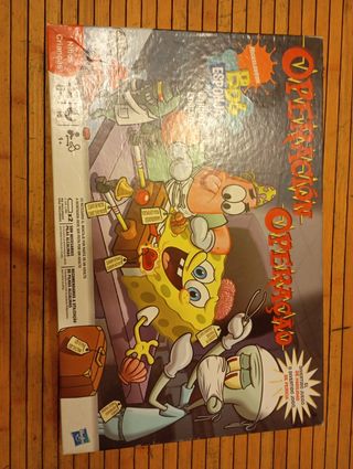 Juego de mesa operación bob esponja 