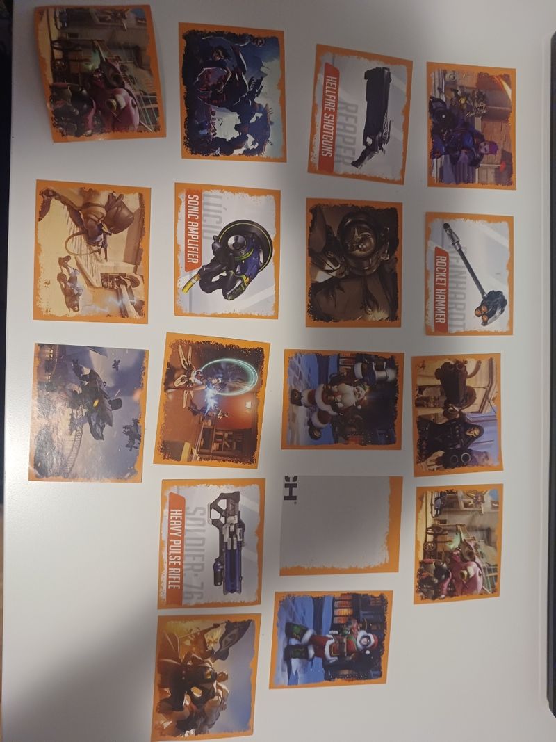 Imagen de Cromos Overwatch