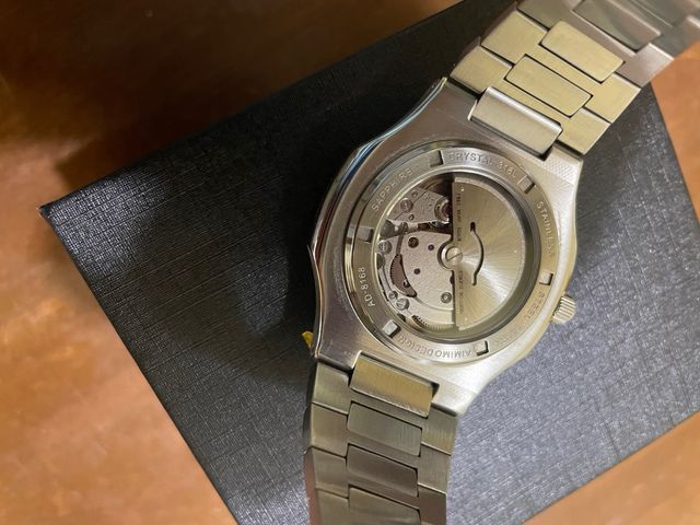 Reloj Automatico Estilo Nautilus