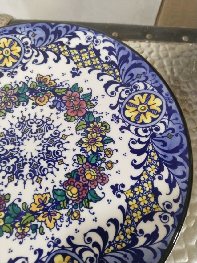Plato de cerámica