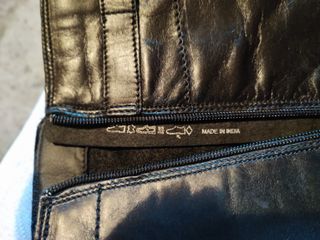 Stivale donna vera pelle nera N. 38