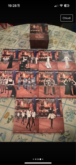 Vendo cofanetto dvd Mina Gli anni Rai