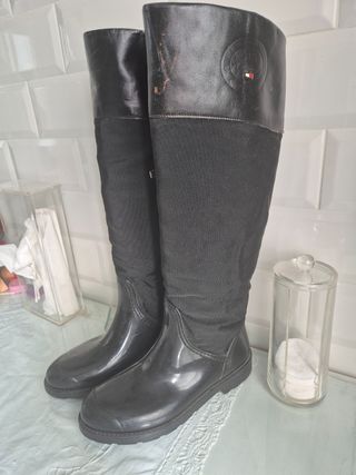 Botas agua, caña alta Tommy Hilfinger