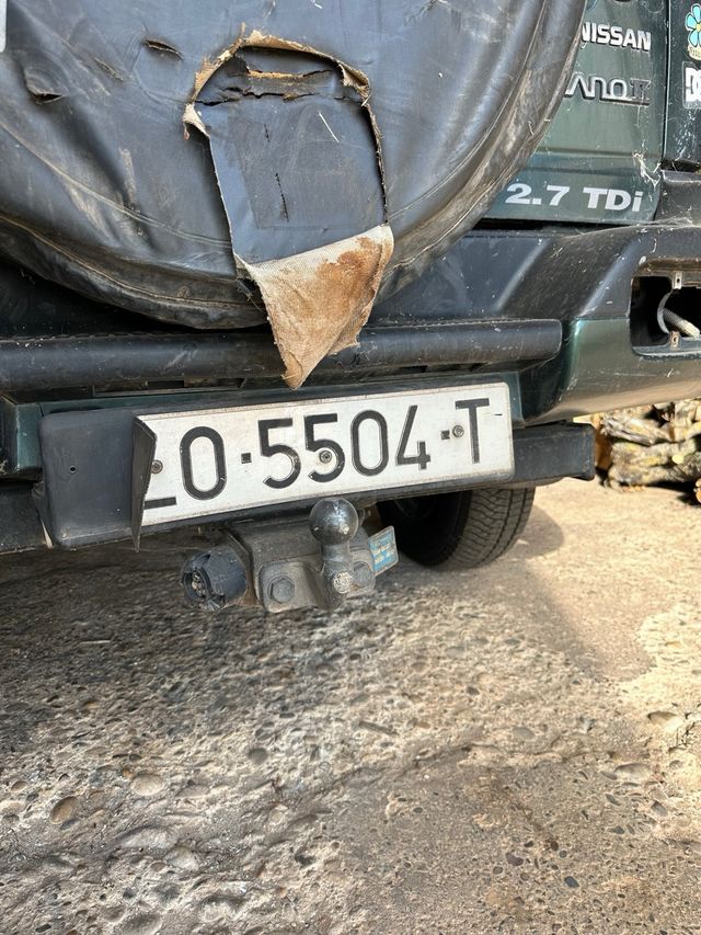 Bola de remolque nissan terrano