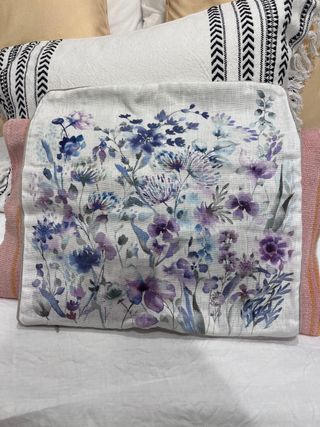 Funda cojin lino Zara Home