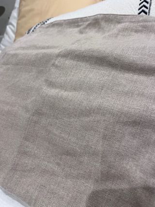 Funda cojin lino Zara Home