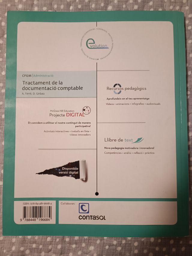 Tratamiento documentación contable