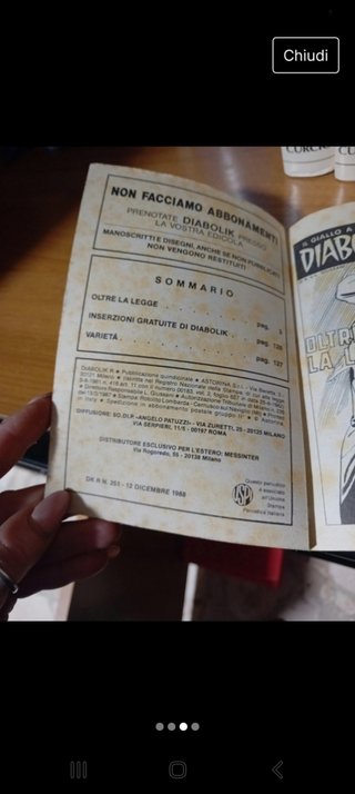 Fumetti Diabolik