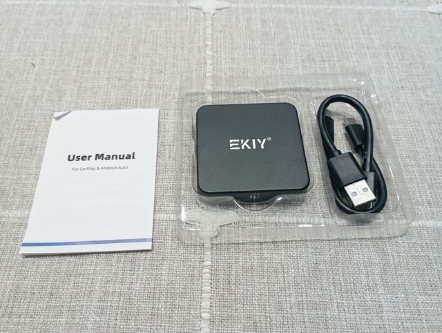 Ekiy Carplay y Android Auto nalámbricos para coche