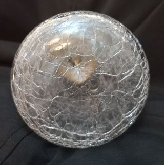 BOTELLA PERFUME CRISTAL CRAQUELADO