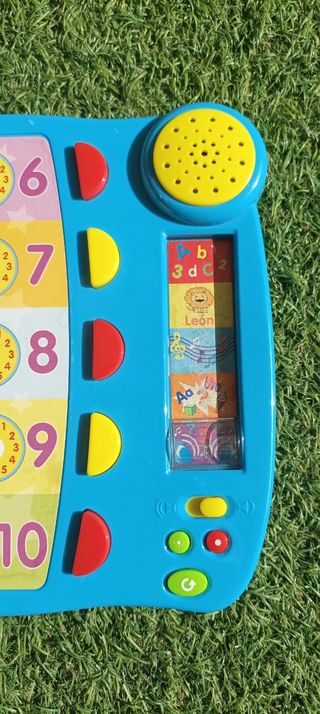 Juguete libro parlante de actividades