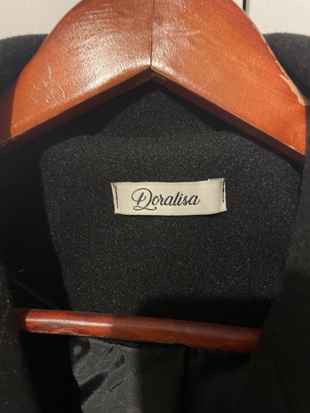 Cappotto donna colore nero taglia unica