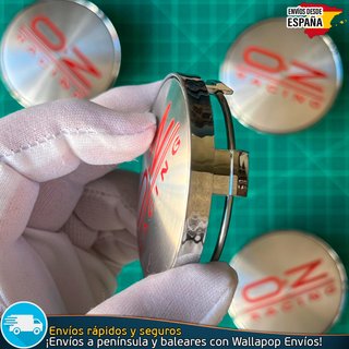 X4 Tapacubos OZ Racing 60mm Emblemas Cubrebujes