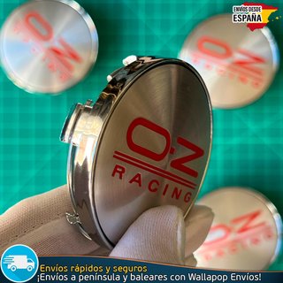 X4 Tapacubos OZ Racing 60mm Emblemas Cubrebujes
