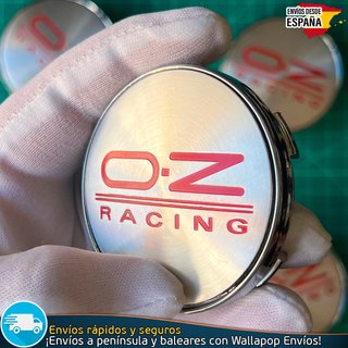 X4 Tapacubos OZ Racing 60mm Emblemas Cubrebujes