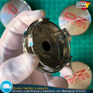 X4 Tapacubos OZ Racing 60mm Emblemas Cubrebujes