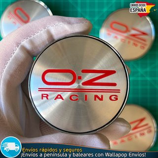 X4 Tapacubos OZ Racing 60mm Emblemas Cubrebujes