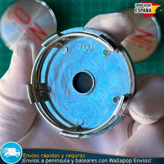 X4 Tapacubos OZ Racing 60mm Emblemas Cubrebujes