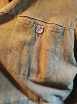 Giacca vera pelle scamosciata TG. 48/50