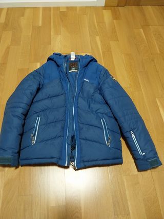 Abrigo niño azul