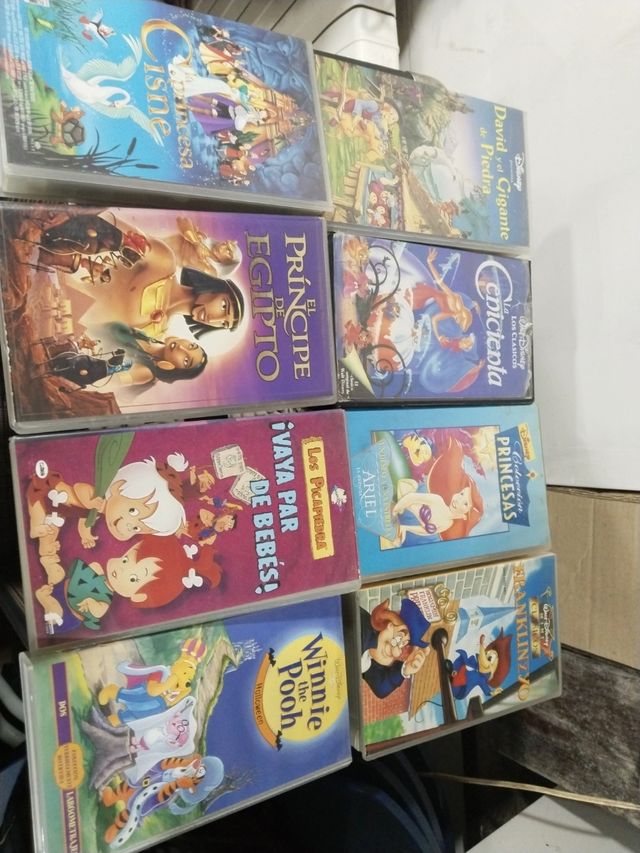 Películas VHS de niños