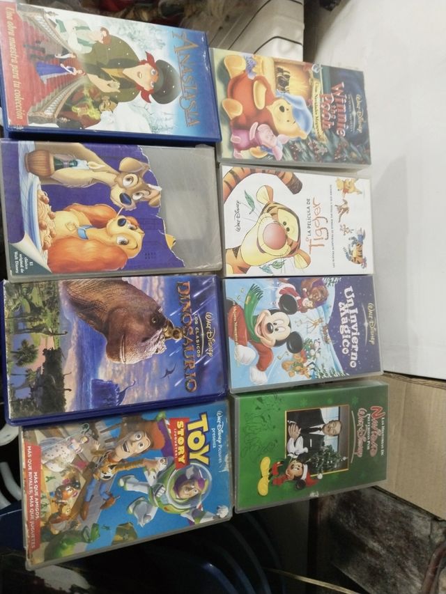 Películas VHS de niños