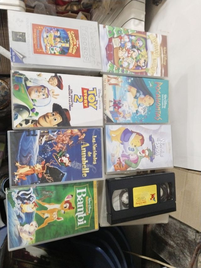 Películas VHS de niños