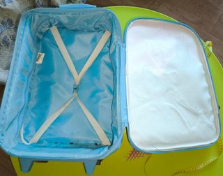 Maleta con ruedas. Trolley. Cenicienta. Disney.