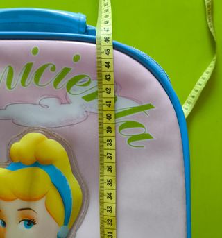 Maleta con ruedas. Trolley. Cenicienta. Disney.