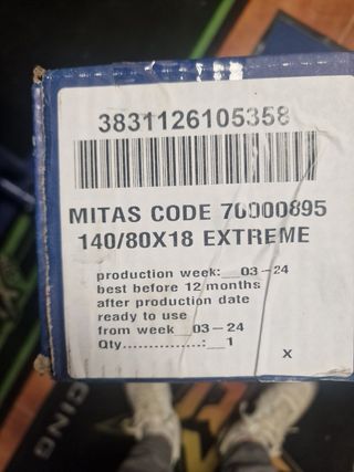 Mousse mitas enduro xtrem