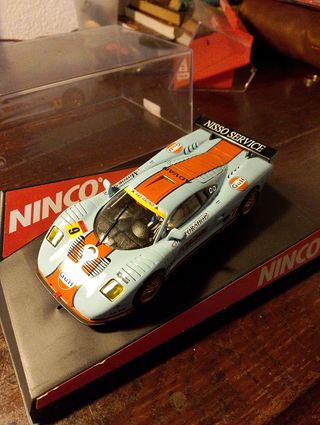 Scalextric ninco Mosler MT900R GULF