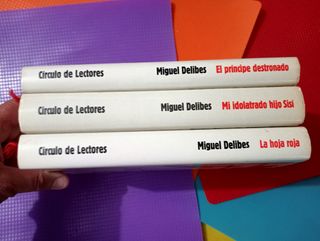 Libros de Miguel Delibes.