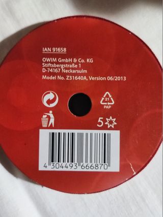 Natale - Nastri di raso rosso con disegni bianchi