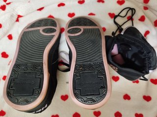 Heelys lila y negro 36,5