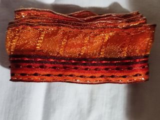 Nastri Natalizi tessuto vari colori