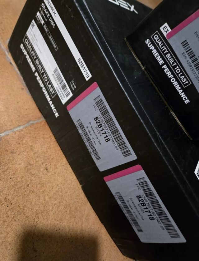 Juego de pastillas y discos de freno e36