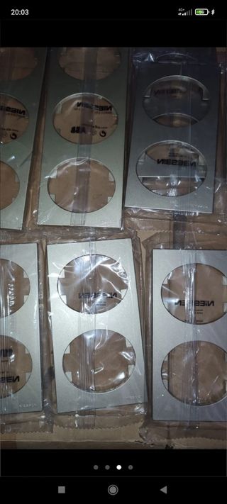 Marcos  y teclas niessen tacto,cava