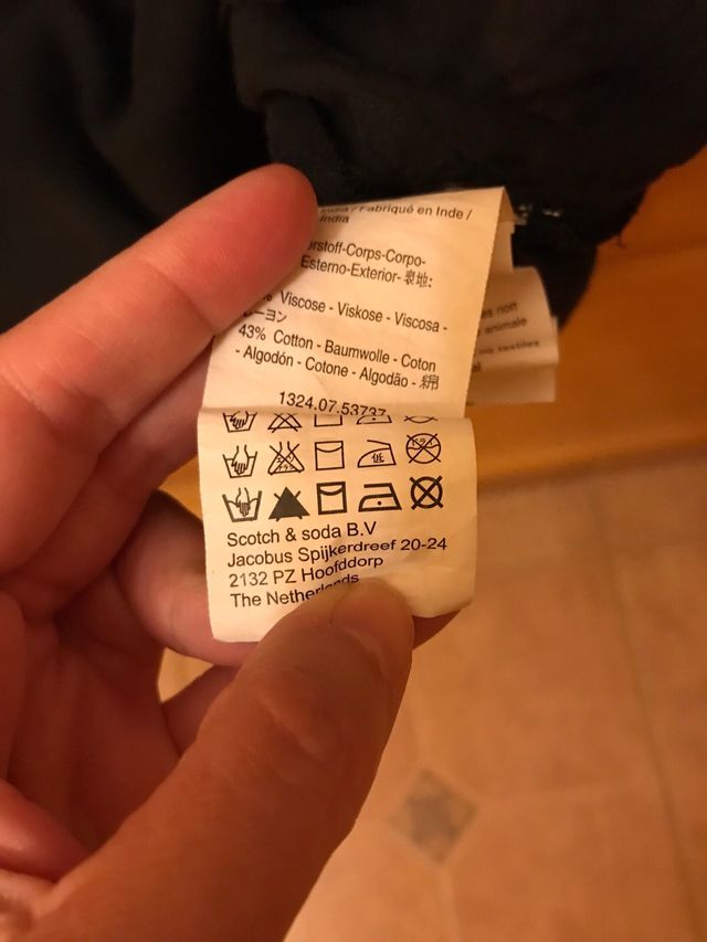 Blusa Maison Scotch Paris