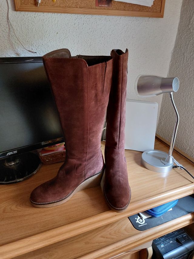 Botas piel marrones N38