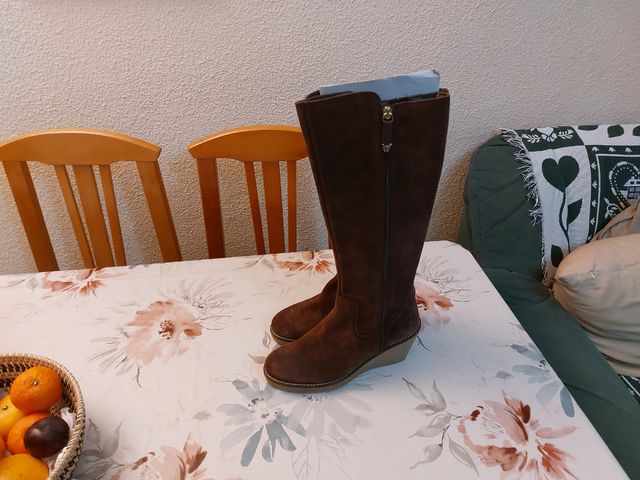 Botas piel marrones N38