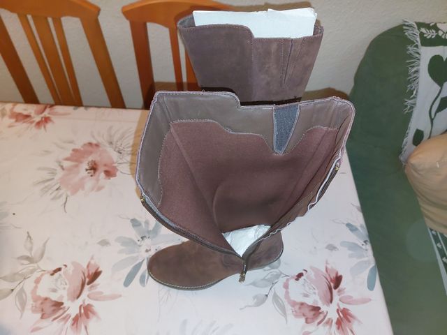 Botas piel marrones N38