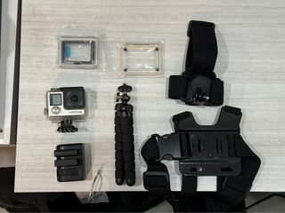 gopro hero 4 session + accessori