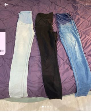 Lote pantalones premama