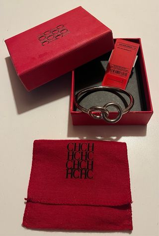 Pulsera latón Carolina Herrera