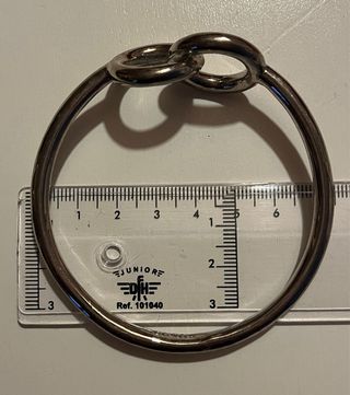 Pulsera latón Carolina Herrera
