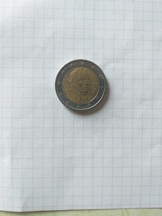 Moneta da 2 euro di Giovanni Pascoli