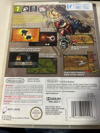 Wii Mario strikers charged football
